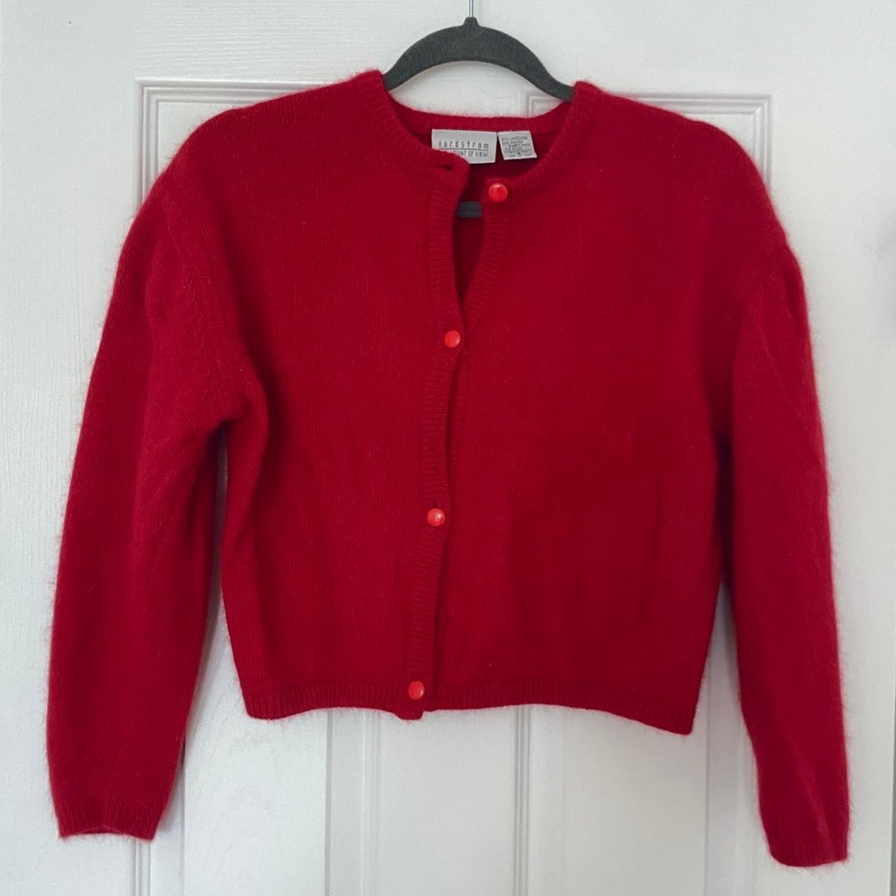 Vintage Nordstrom Angora Cardigan